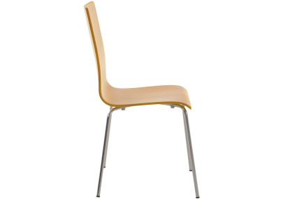 Lot de 2 chaises visiteurs Pepe natura