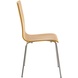 Lot de 2 chaises visiteurs Pepe natura