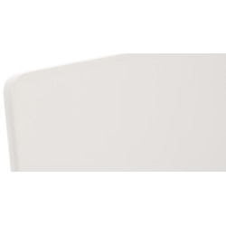 Lot de 4 chaises visiteurs Pepe en blanc