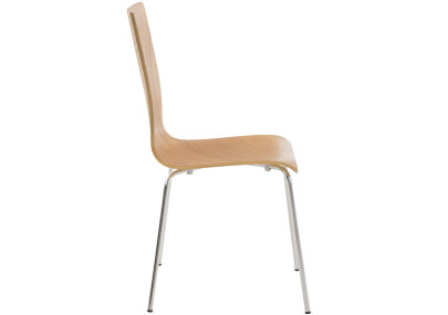 Coppia di sedie visitatore Pepe in rovere