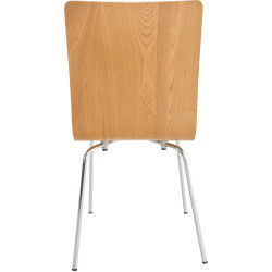 Coppia di sedie visitatore Pepe in rovere