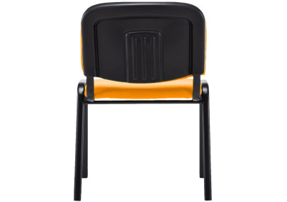 Chaise visiteur Ken V2 tissu orange