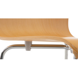 Lote de 4 sillas de visitante Pepe natura