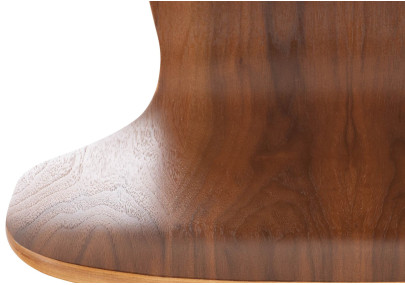 Chaise visiteur Aaron en noyer