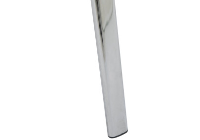 Chaise visiteur Ken C en tissu orange