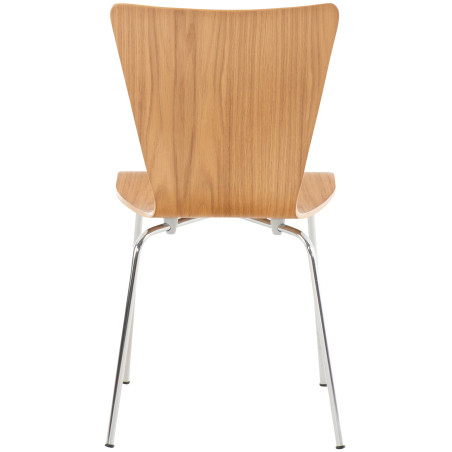 Sedia da visita in rovere Aaron