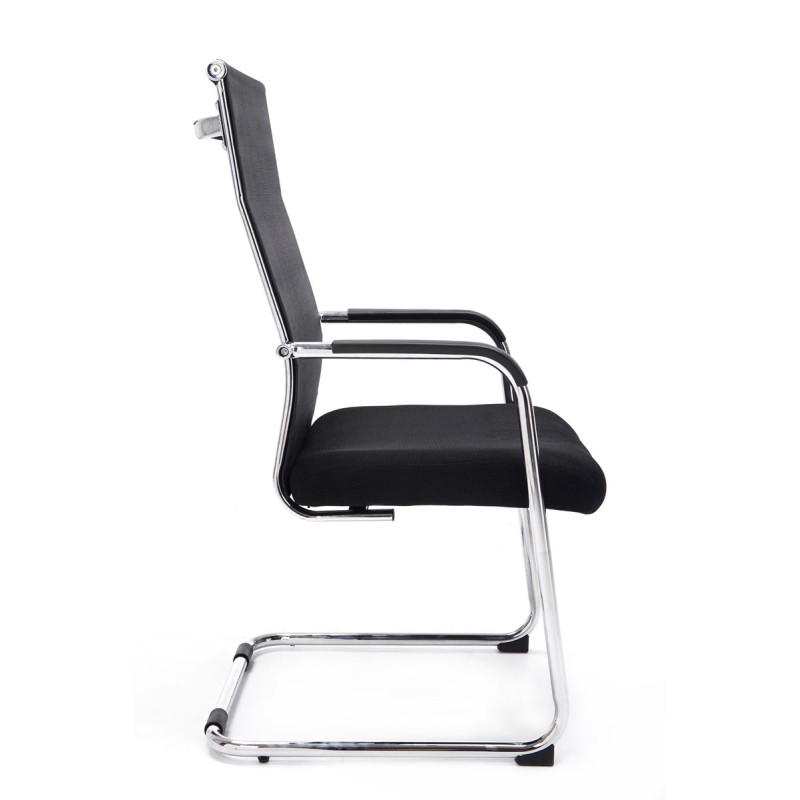 Chaise visiteur Brenda V2 noire