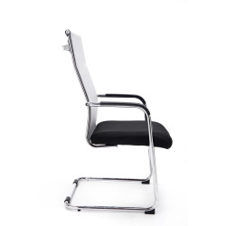 Sedia da visita Brenda V2 grigia