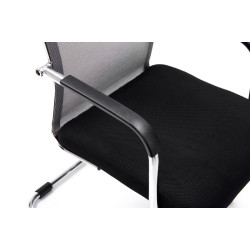 Sedia da visita Brenda V2 grigia