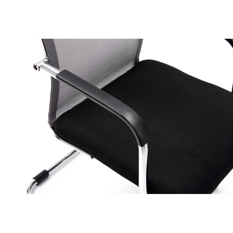 Sedia da visita Brenda V2 grigia