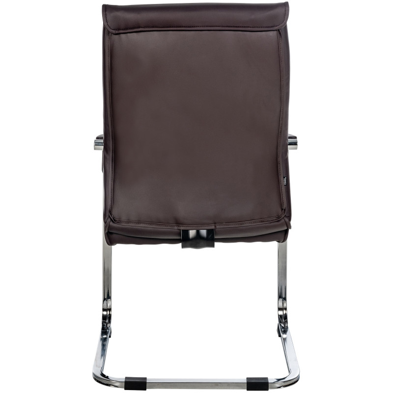 Silla de visita Hobart marrón
