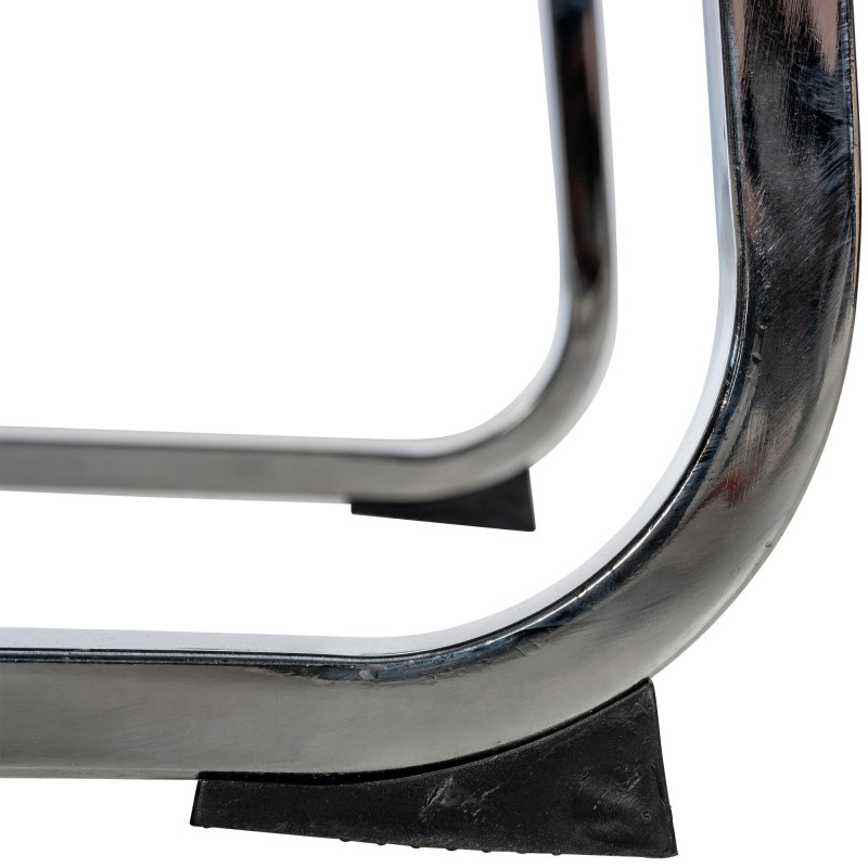 Chaise visiteur Hobart marron