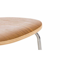 Coppia di sedie visitatore Aaron in rovere