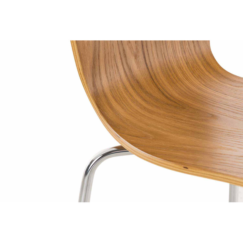 Coppia di sedie visitatore Aaron in rovere