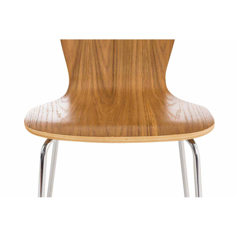 Coppia di sedie visitatore Aaron in rovere