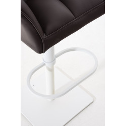 Tabouret de bar Damaso W brun
