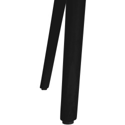 Silla de visita Utrecht tela negro crema