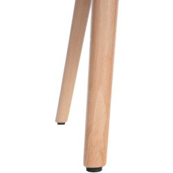 Chaise visiteur Utrecht tissu natura crème