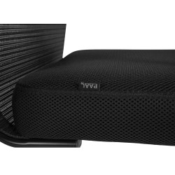 Chaise visiteur Denny noire