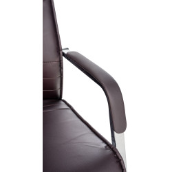 Coppia di sedie visitatore Hobart marrone