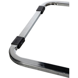 Coppia di sedie visitatore Hobart marrone