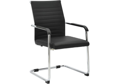 Silla de visita Hakon negra
