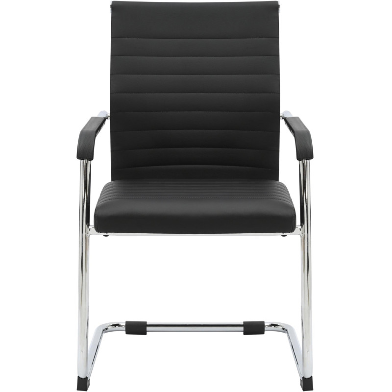 Silla de visita Hakon negra