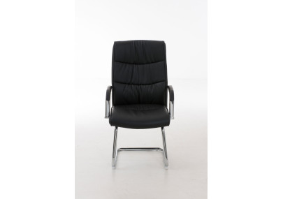 Chaise visiteur Caro noire