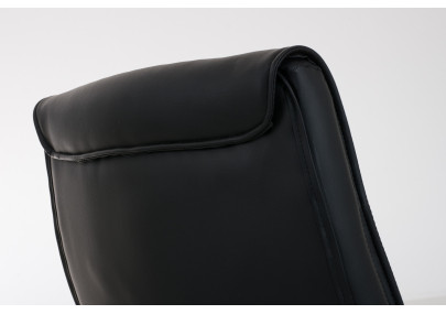 Chaise visiteur Caro noire