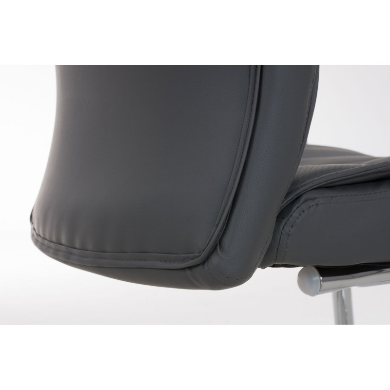 Silla de visita Caro gris