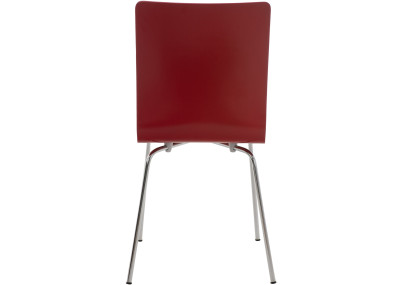 Chaise visiteur Pepe rouge