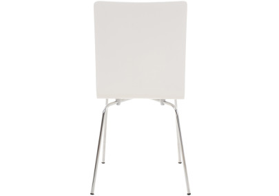 Chaise visiteur Pepe blanche
