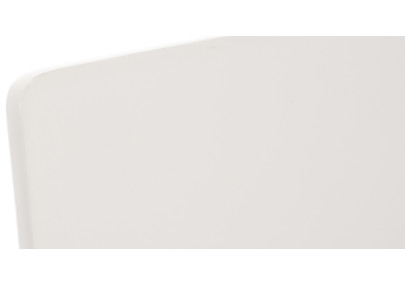 Chaise visiteur Pepe blanche