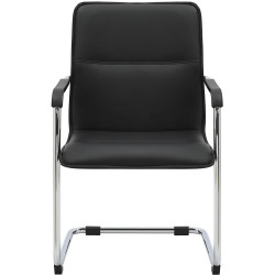 Cadeira de visitante Seattle preta