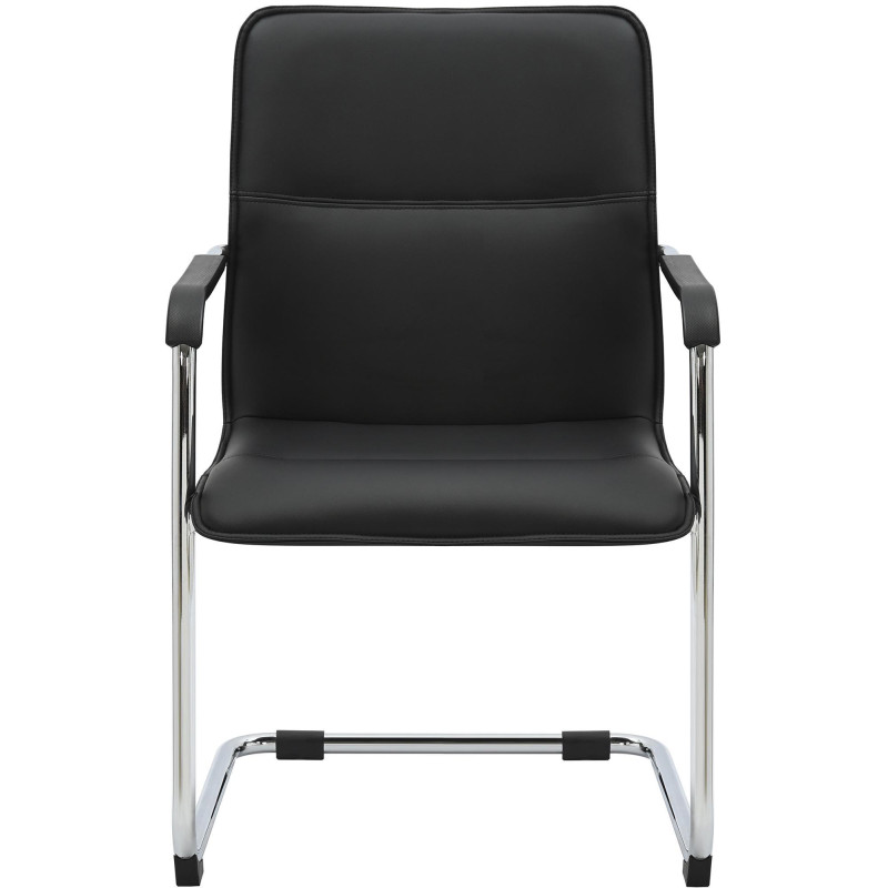 Cadeira de visitante Seattle preta