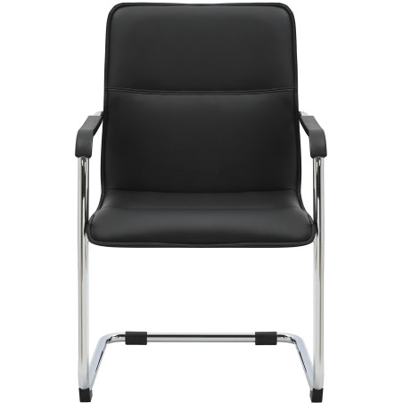 Cadeira de visitante Seattle preta