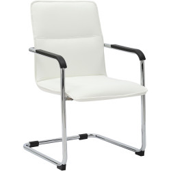 Cadeira de visitante Seattle branca