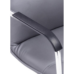 Chaise visiteur grise Seattle