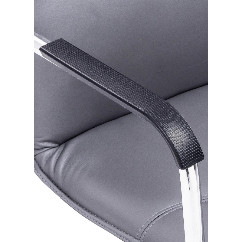 Sedia visitatore Seattle grigia