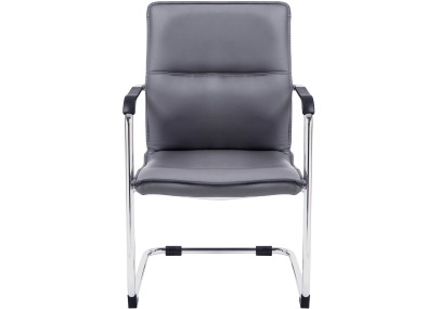 Chaise visiteur grise Seattle