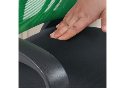 Chaise visiteur verte Eureka