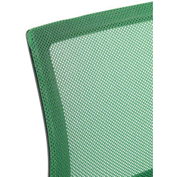 Chaise visiteur Eureka verte