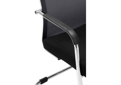 Chaise visiteur Brenda Black