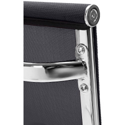 Sedia da visita Brenda nera