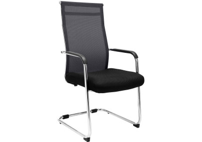 Chaise visiteur Brenda Black
