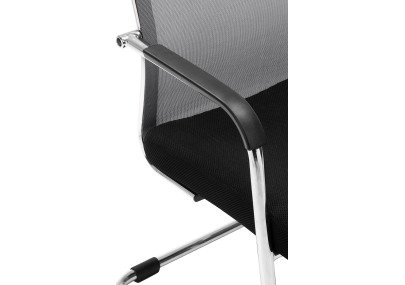 Chaise visiteur Brenda Grey