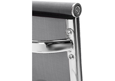 Chaise visiteur Brenda grise