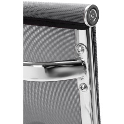 Sedia da visita Brenda grigia