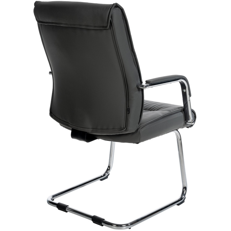 Sedia da visita Sievert grigia