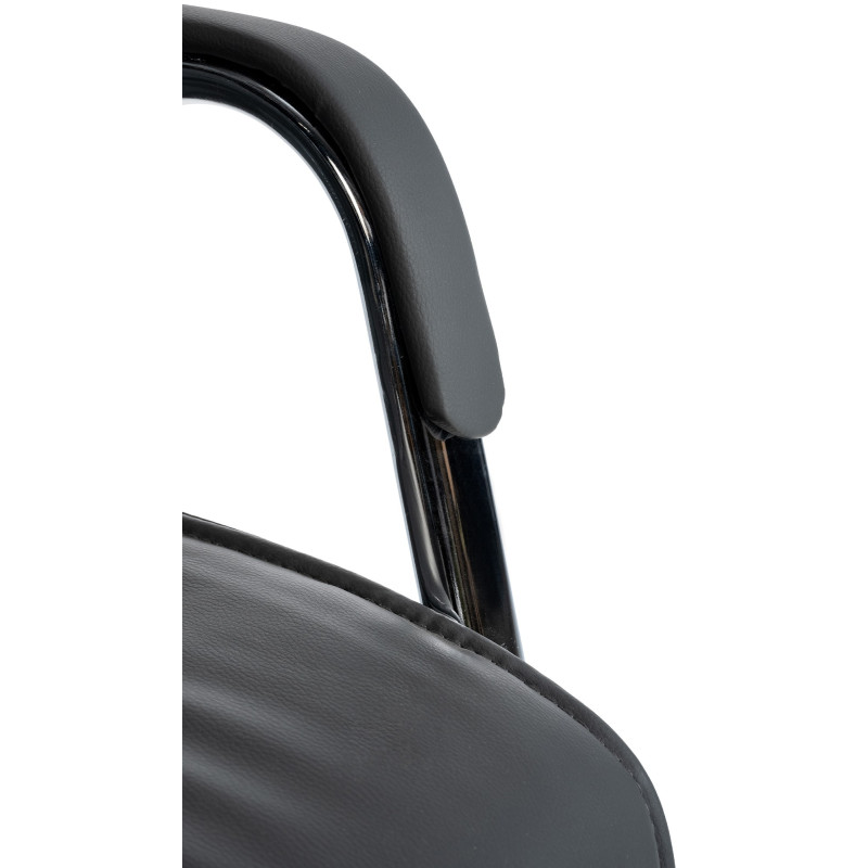 Sedia da visita Sievert grigia